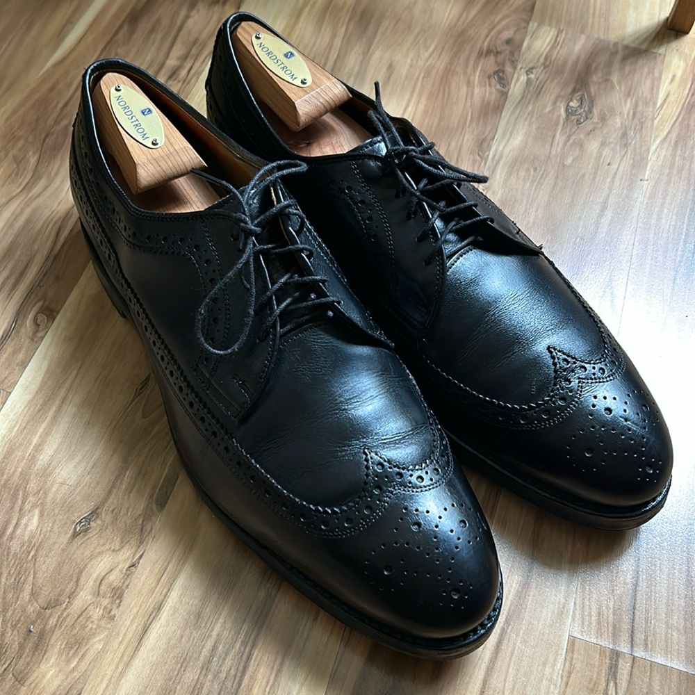 Ralph Lauren Black Label Sanderson Wingtips 11D Made in USA 🇺🇸